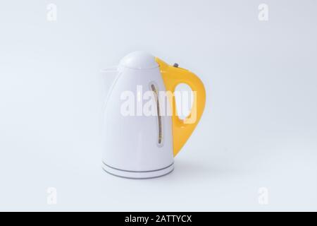 Yellow Plastic Electric Kettle Coffee Cups Stock Illustration 2261320295