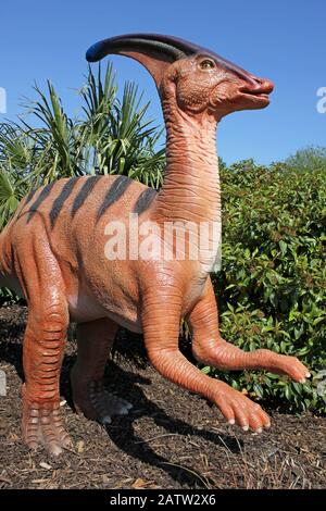 Parasaurolophus Stock Photo