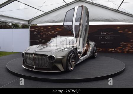 Bentley EX100 GT Concept car Stock Photo