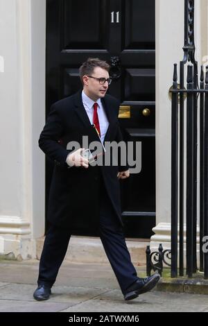 Downing Street. London, UK. 5th Feb, 2020. Ben Gascoigne - Political Secretary to the British Prime Minister Boris Johnson in Downing Street. Credit: Dinendra Haria/Alamy Live News Stock Photo