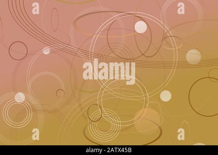 Geometrical gradient abstract ellipse webpage background - geometric vector illustration with ellipses Stock Vector