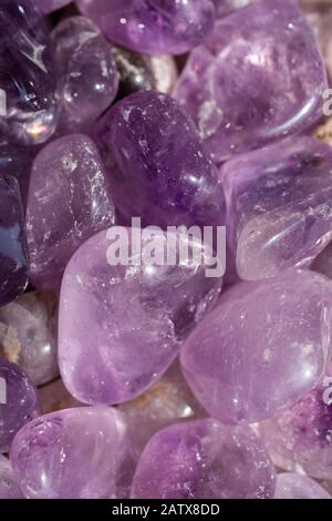 amethyst mineral specimen stone rock geology gem crystal Stock Photo ...
