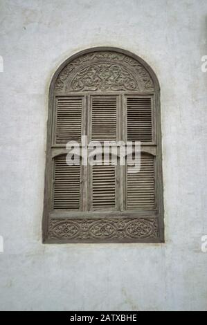 Islamic ancient Architecture of Balad city in Jeddah, Saudi Araiba Stock Photo