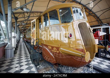 transport / transportation, railway, railcar Fiat Alb 48 Littorina of ...