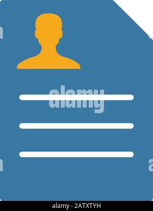 User Information icon. Simple element from smm icons collection ...