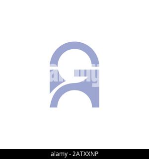 Initial letter gh or hg logo vector templates Stock Vector
