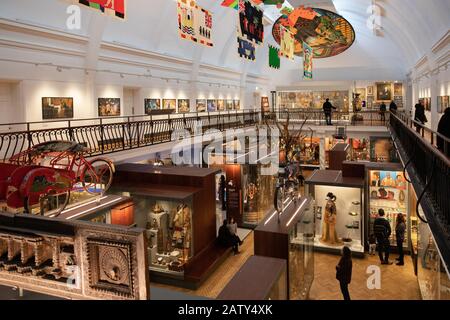 The World Gallery, The Horniman Museum, London Stock Photo