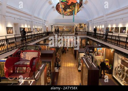 The World Gallery, The Horniman Museum, London Stock Photo