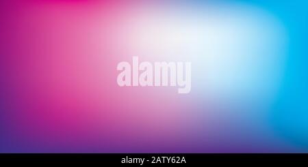 Blurred bright colors mesh background. Colorful rainbow gradient. Smooth blend banner template. Easy editable soft colored vector illustration in EPS8 Stock Vector