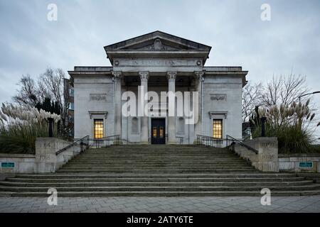 Stockport WAR MEMORIAL ART GALLERY , Cheshire, in Gtrater Manchester Stock Photo