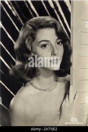 PIER ANGELI (1932-1971) Italian-American TV and film actress Stock