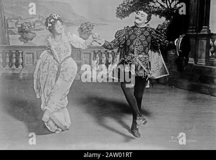 Laura Hope Crews and John Drew in 'Much Ado About Nothing' [between ca. 1910 and ca. 1915] Stock Photo