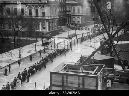 Funeral of William Jay Gaynor (1849-1913), Mayor of New York City. Stock Photo