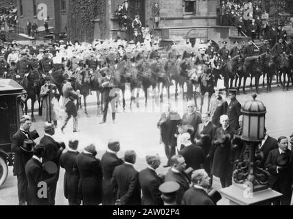 Funeral of William Jay Gaynor (1849-1913), Mayor of New York City. Stock Photo