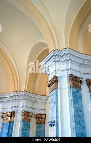 Church of St. Ignatius in Esztergom. Hungary Stock Photo