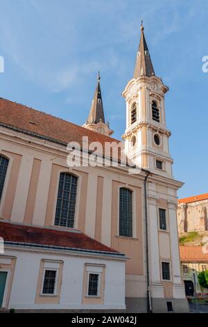 Church of St. Ignatius in Esztergom. Hungary Stock Photo