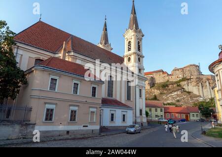 Church of St. Ignatius in Esztergom. Hungary Stock Photo