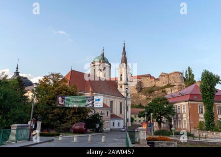 Church of St. Ignatius in Esztergom. Hungary Stock Photo