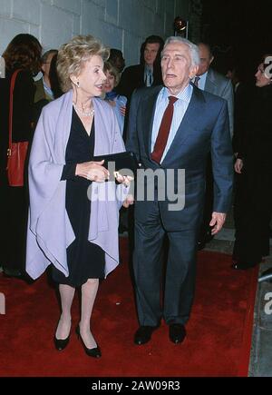 Los Angeles, USA. 15th Oct, 2007. Kirk Douglas and wife Credit: Tsuni/USA/Alamy Live News Stock Photo