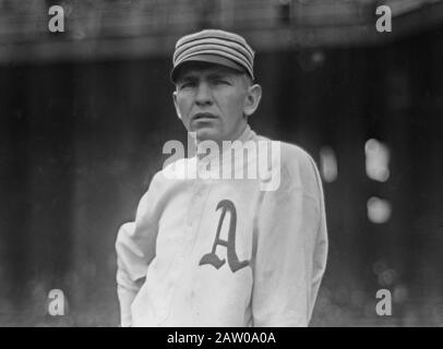 Baseball player Bob Shawkey, pitcher for the Philadelphia Athletics ca. 1913 Stock Photo