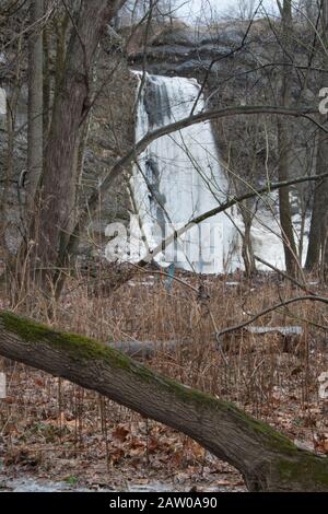 Day's Dam, Lorain, Ohio Stock Photo