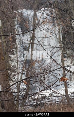 Day's Dam, Lorain, Ohio Stock Photo