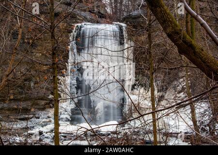 Day's Dam, Lorain, Ohio Stock Photo