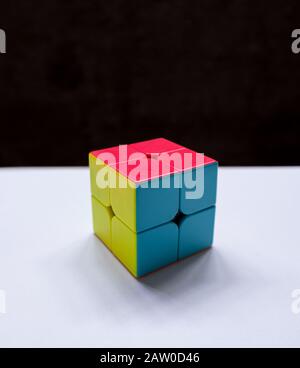Picture of rubik's cube 2x2 Stock Photo