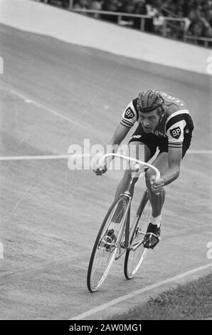 Dutch Championships cycling in Utrecht, Pursuit Date: August 2, 1966 ...