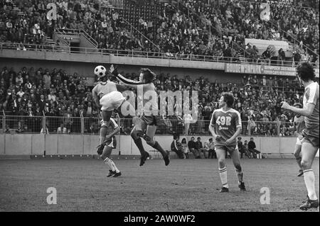 Practice match against FC Bruges Dutch team 1-3; game moments Date: May 13, 1978 Keywords: sport, football Person Name: FC Brugge Stock Photo