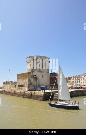 tourist site of La Rochelle, France. port and its surroundings Stock Photo