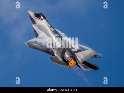 F-35A Lightning display Stock Photo