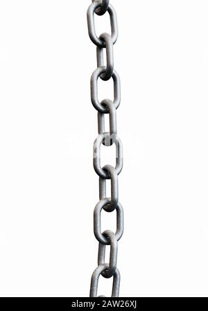 Galvanised metal chain hi-res stock photography and images - Alamy