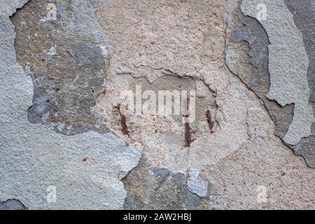 old concrete wall with embossed structure for background or wallpaper with high resolution Stock Photo
