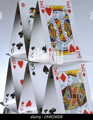 House of Cards Stock Photo