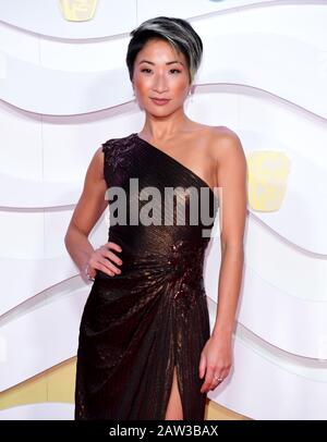 Kae Alexander attending the 73rd British Academy Film Awards held at