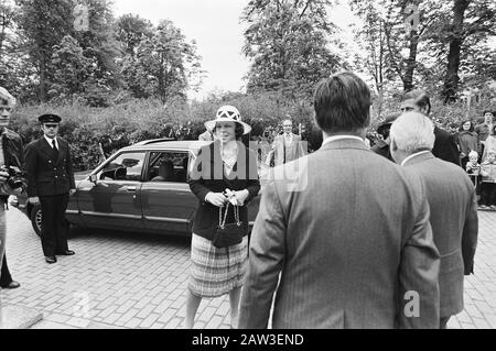The Princess Royal arrives, in her role as Colonel-in-Chief, as she ...