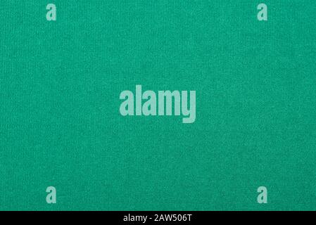 Poker green table texture. Top view background with copy space Stock Photo