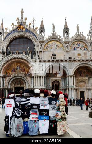 The Basilica Di San Marco in Venice, Italy Stock Photo