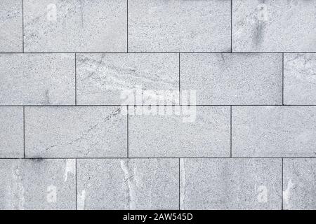 Natural granite tile paving - grey Stock Photo