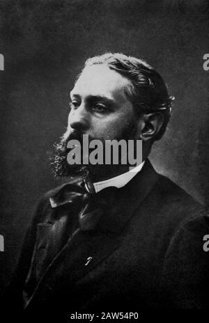 1872 ca, FRANCE : The french  poet  SULLY PRUDHOMME ( 1839 –  1907 ), the first to won the NOBEL PRIZE AWARD for LITERATURE in 1901 . - LETTERATO - LE Stock Photo