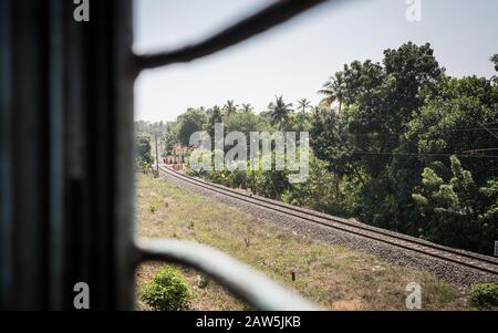 Images showing the streets and scenes of the southern Indian state of Kerala. Stock Photo