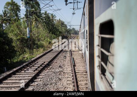 Images showing the streets and scenes of the southern Indian state of Kerala. Stock Photo