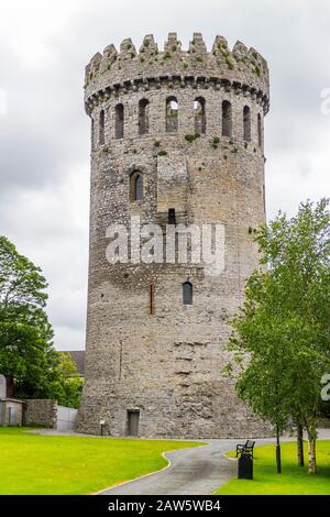 The Norman keep of Nenagh Castle in Nenagh, County Tipperary, Ireland, Europe Stock Photo