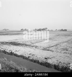 mining, soil, leveling, sanding, land consolidation, Ring Polder Date: October 1959 Location: Ring Polder Keywords: sanding, leveling, tillage, cultivation, land consolidation Stock Photo