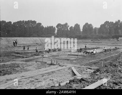 normalization of streams, digging and filling in trenches Date: undated Keywords: digging and filling in trenches, normalization of streams Stock Photo