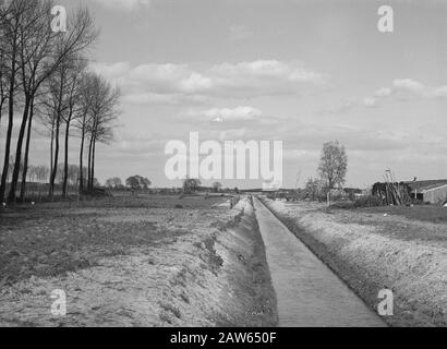 normalization of streams, digging and filling in trenches Date: undated Keywords: digging and filling in trenches, normalization of streams Stock Photo