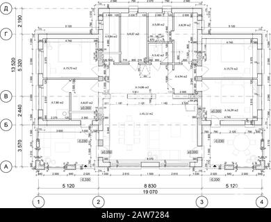 https://l450v.alamy.com/450v/2aw7284/detailed-architectural-private-house-floor-plan-apartment-layout-blueprint-vector-illustration-2aw7284.jpg