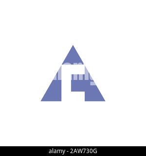 Initial letter ac or ca logo vector design template Stock Vector