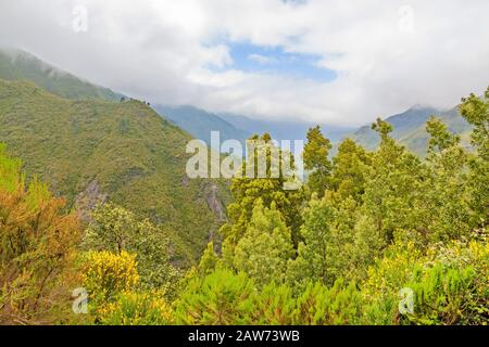 The magnificent inland of the island of Madeira Stock Photo